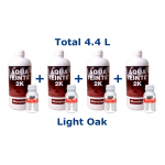 Blanchon AQUATEINTE® 2K (including hardener) 4.4 ltr (four 1.1 ltr cans) LIGHT OAK 05006099 (BL)